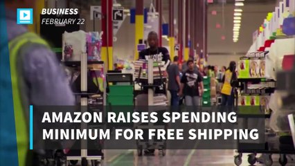 Amazon Raises Spending Minimum for Free Shipping