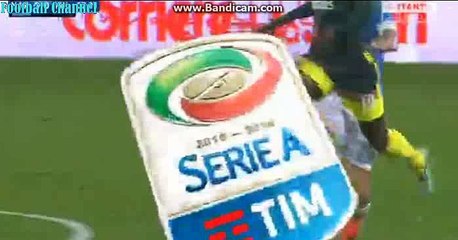 Horror Foul on Jose Callejon - Napoli 0-0 Milan 22.02.2016 HD