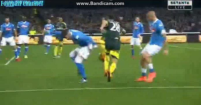 Giacomo Bonaventura Incredible Miss | Napoli - AC Milan 22.02.2016 HD
