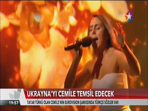 Ukrayna'yı Eurovizyonda Kırımlı Tatar Türkü Cemile temsil edecek