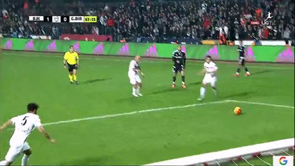 1-0  tMario Gómez Goal Turkey  Süper Lig - 22.02.2016, Besiktas JK 1-0 Genclerbirligi
