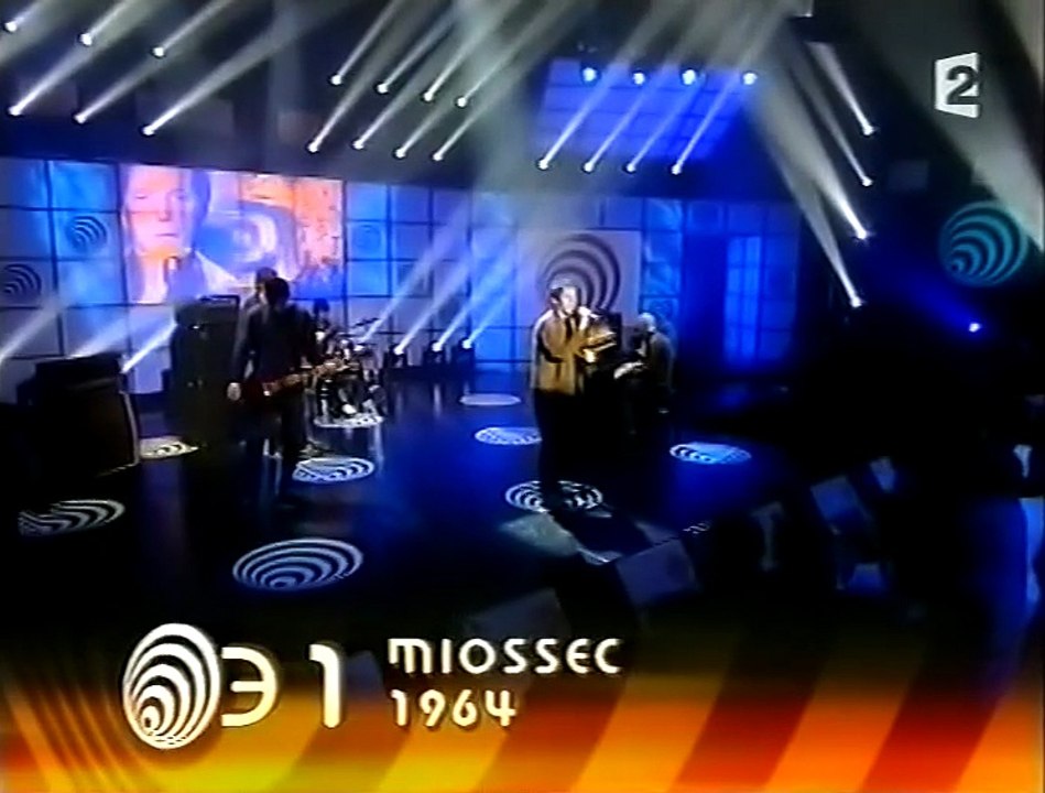 2004/05/01 Miossec : Je m'en vais (F2 Top of the pops)
