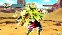 Dragon Ball Xenoverse (PC): Super Saiyan 3 Vegeta Vs Super Saiyan 3 Broly [MOD] 【60FPS 108