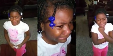 Pourquoi cette petite fille pleure-t-elle autant ?