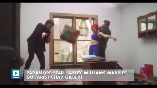 Paramore star Hayley Williams marries guitarist Chad Gilbert