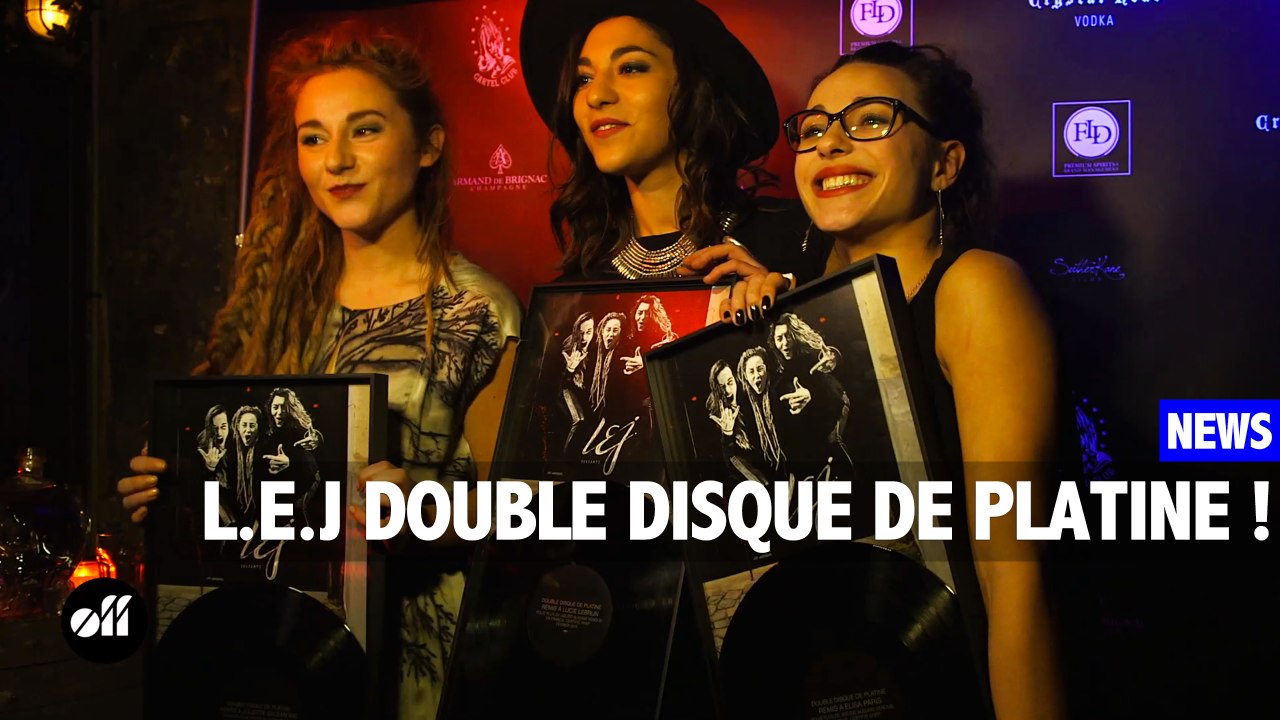 L.E.J : "En attendant l'album" double disque de platine !