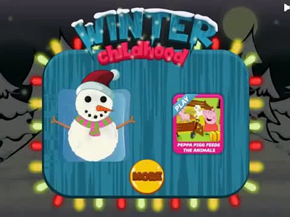 Peppa pig winter childbood Peppa Pig English Episodes свинка пеппа новые серии
