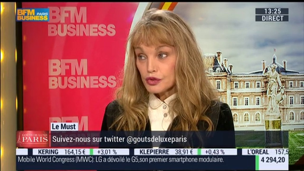 Le Must: "Le secret d'Arielle", le nouveau parfum d'Arielle Dombasle - 22/02