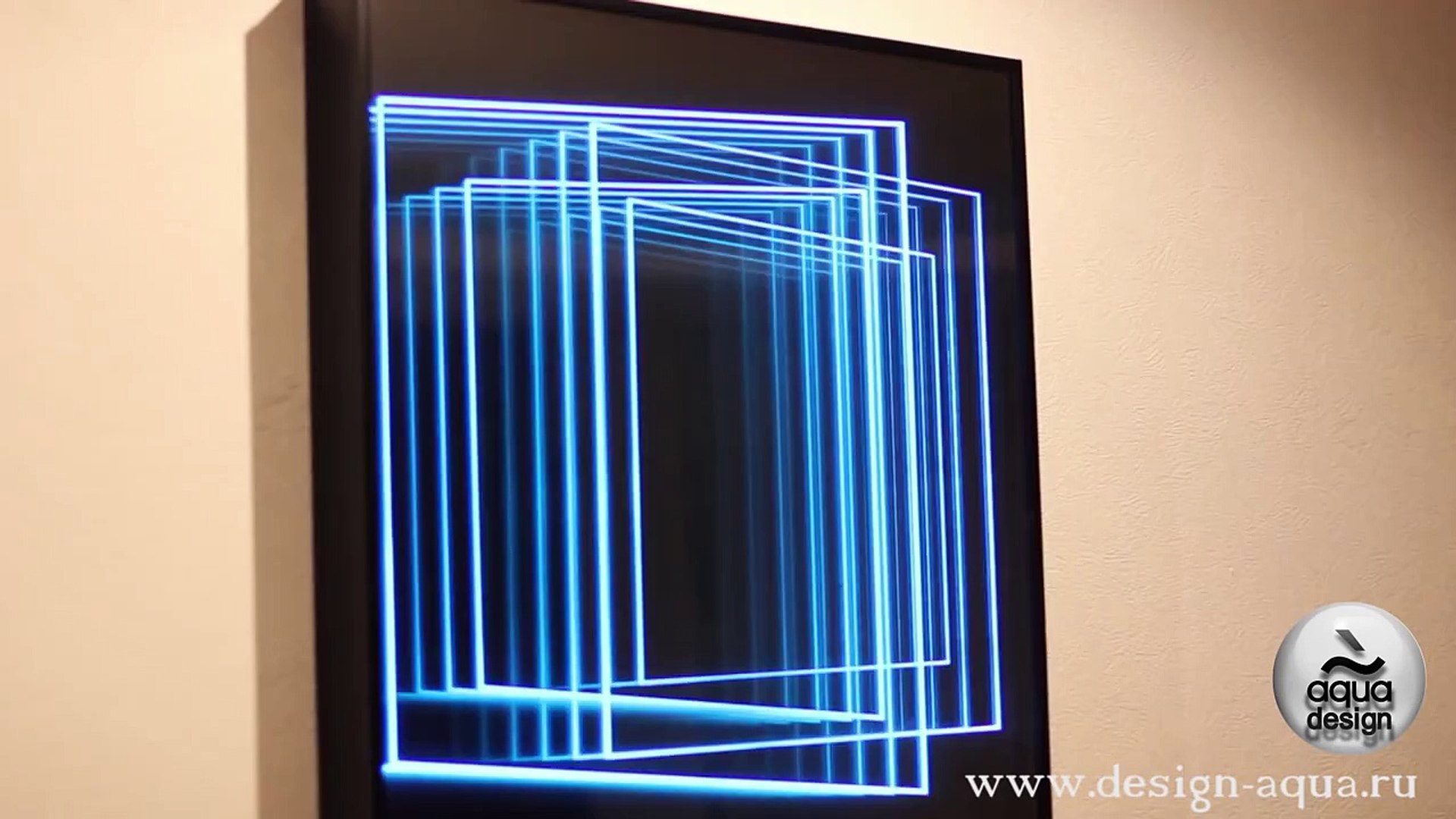 ⁣Бесконечное зеркало на стене - Infinity Mirror -