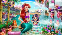 Baby Disney Princess Cartoon - Ariel Baby Bath - The little Mermaid Baby video Games