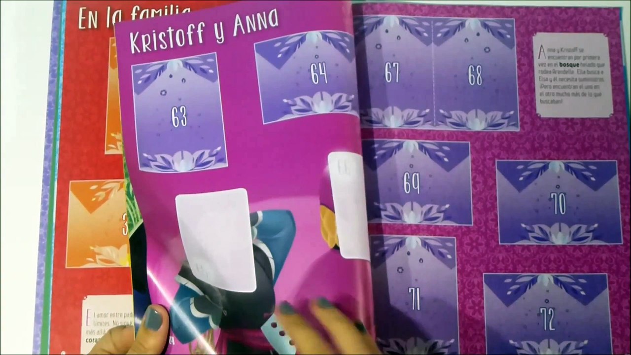Frozen Stickers Album Enchanted Moments Part 1