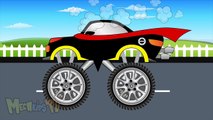 Ninja Camión - Camiones Monstruo Para Los Niños. Dibujos animados para niños