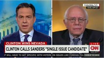 Which states does Bernie Sanders think he will 