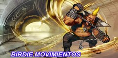 Vídeo Guía Street Fighter V - Birdie Movimientos