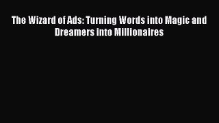Read The Wizard of Ads: Turning Words into Magic and Dreamers into Millionaires Ebook Free