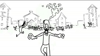 GODZILA vs Three russian bogaturs Cartoons