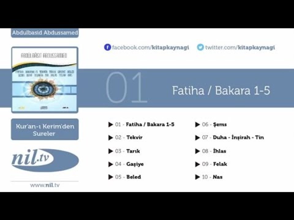 Abdulbasid Abdussamed - Gaşiye