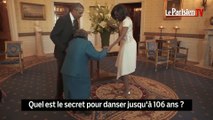 À 106 ans, elle s'offre une danse avec les Obama