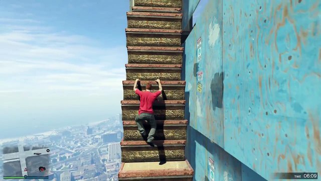 GTA 5 Mega Death Run!! (GTA 5 Funny Moments)