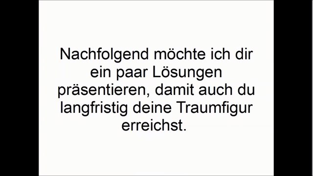 am Bauch abnehmen - ohne JoJo-Effect