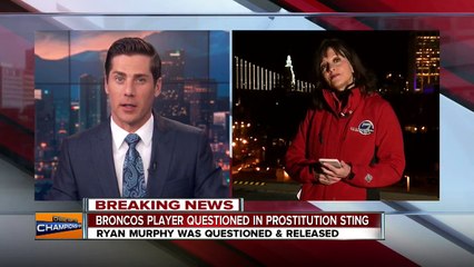Broncos safety questioned in prostitution sting