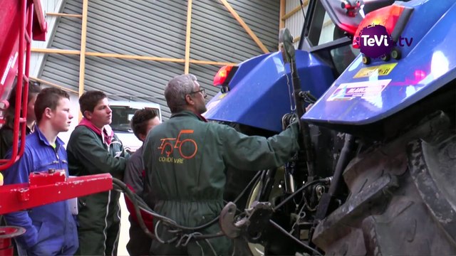 MFR de Condé-sur-Vire : filière Agroéquipement [Tévi] 16_02_22