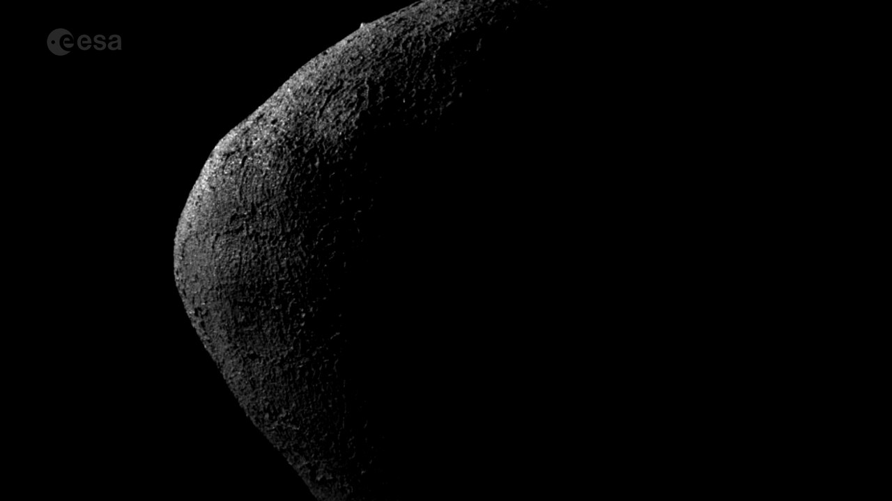 AIM’s eye view of asteroids