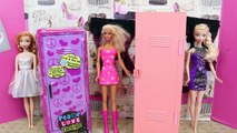Surprise Toys Hidden in the Design Locker by Disney Princess Elsa & Surprise Eggs for Barbie   Anna