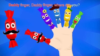 Candy Finger Family Nursery Rhymes Lyrics