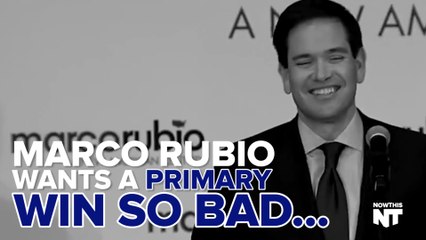 Marco Rubio Praises His Nonexistent Primary Victories