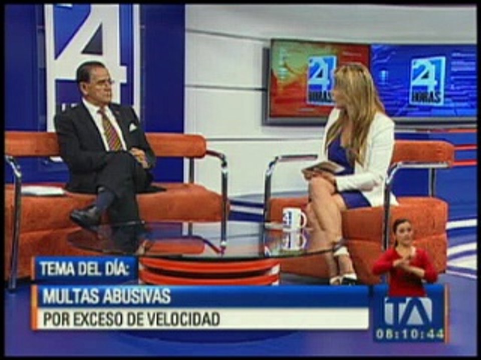 Alcalde de Ambato responde a las quejas por multas de fotorradares