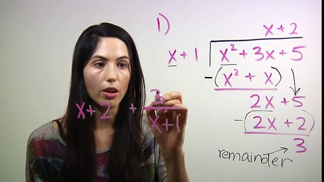 ❤² How to do Long Division with Polynomials (mathbff)