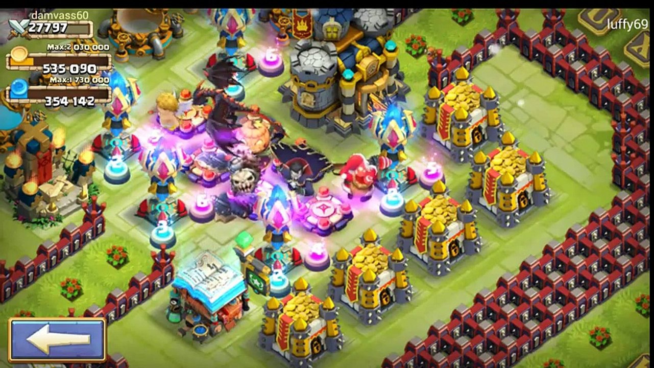 CASTLE CLASH FR [#8] Présentaion des nouveautés de la mise à jour de noël