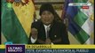 Llama Evo Morales a esperar resultado final de referendo en Bolivia