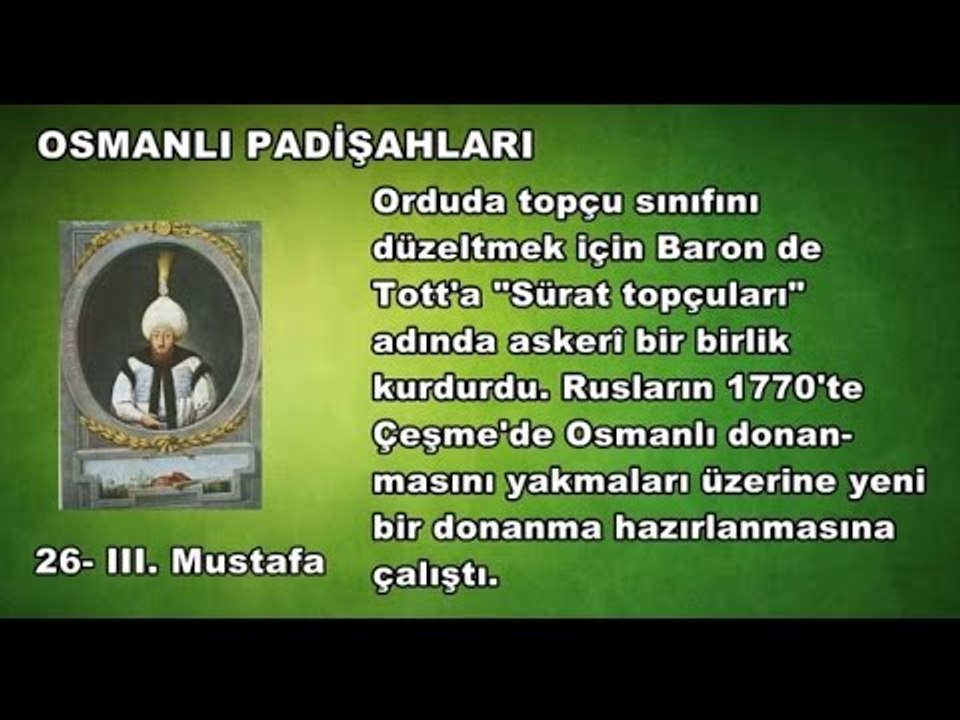 26 - III. Mustafa