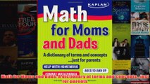 Download PDF  Math for Moms and Dads A dictionary of terms and conceptsjust for parents FULL FREE