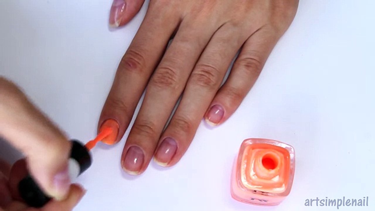 Осенний маникюр с веточками (рисунки на ногтях) - FALL Branches Nail Art