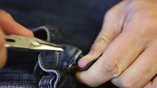 Как отремонтировать молнию ремонт молнии на куртке, сумке и джинсах своими руками