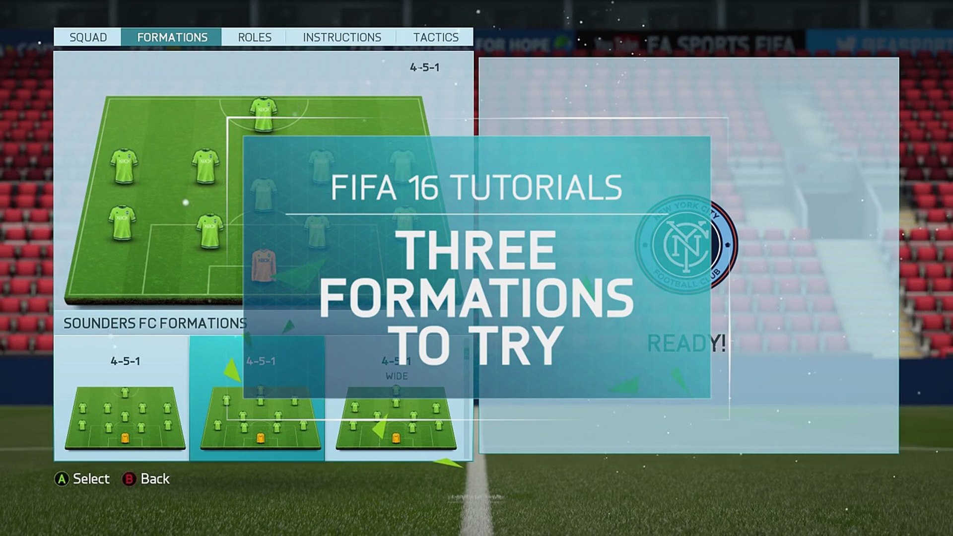 FIFA 16 Tutorials - Formations