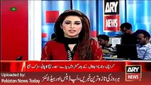 ARY News Headlines 22 March 2016, Sewerage Water Issue near Jinnah Hosptial Karachi