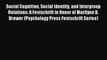 PDF Social Cognition Social Identity and Intergroup Relations: A Festschrift in Honor of Marilynn