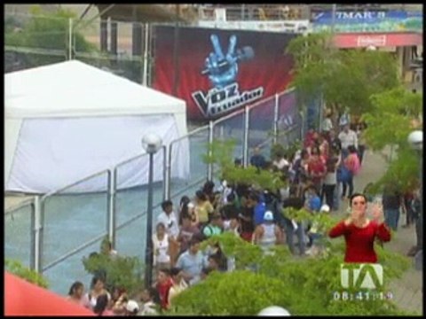 Se realizó el tercer casting de la segunda temporada de La Voz Ecuador