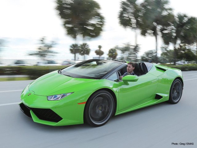 Essai Lamborghini Huracan Spyder LP610-4 2016
