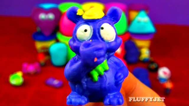 30 Play Doh Surprise Eggs FURBY BOOM LPS Peppa Pig Cars Disney Princess Barbie Mario Sonic FluffyJet