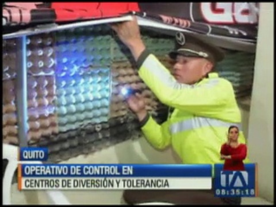 Realizaron operativos de control en centros de diversión y tolerancia