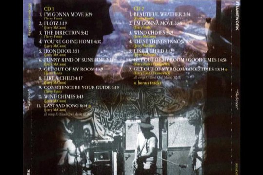Framework Get Out Of My Room Good Time 2nd 1969 US Psych Rock