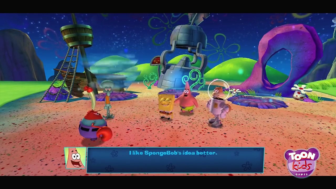 SpongeBob SquarePants Full Episode for kids in English - Walkthrough Movie Game