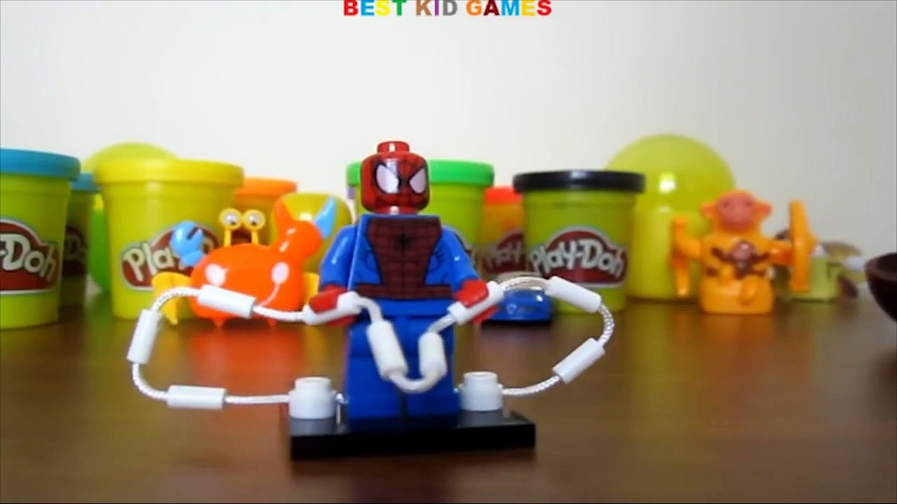 Talking Surprise Egg Episodes Compilation | Finger Family Spiderman ABC HULK Batman Thor And More