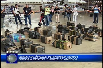 Crónica Viva – Desde Galápagos intentaron enviar droga a centro y norte de Ámerica