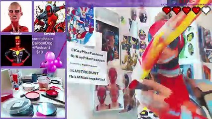 Lady Deadpool Time Lapse